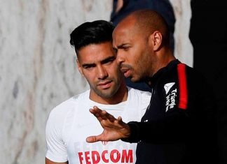 Falcao García se quedó sin director técnico en el Mónaco.