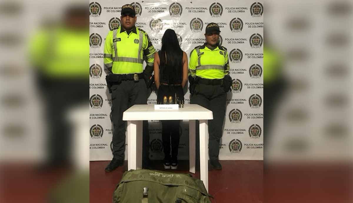 Capturan mujer con dos granadas y material de guerra en Baranoa