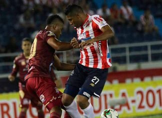 A pesar de perder, Junior no se amilanó