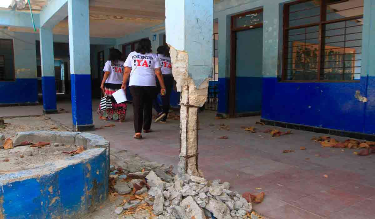 Distrito podrá cumplir a la comunidad estudiantil en la reconstrucción del colegio San Felipe Nery