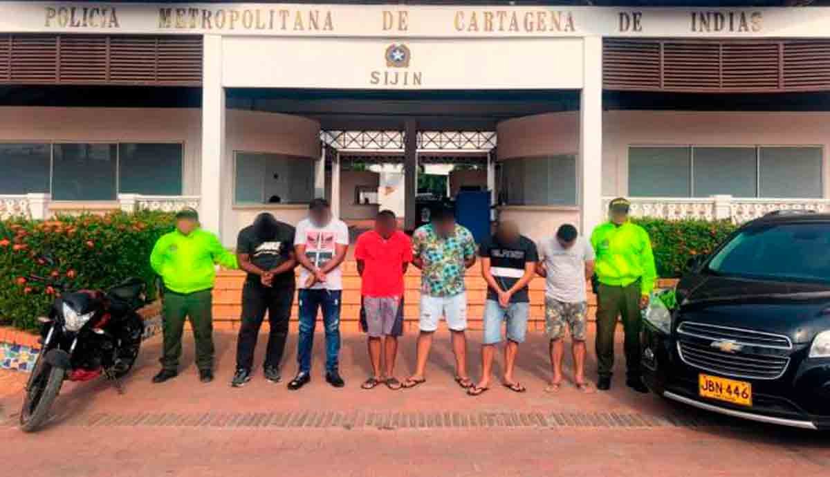 Cayó banda dedicada al robo de motos