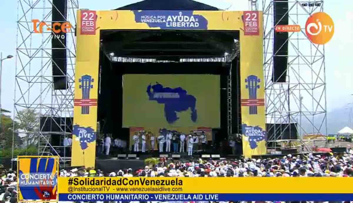 Transmisión en vivo del concierto AID Live