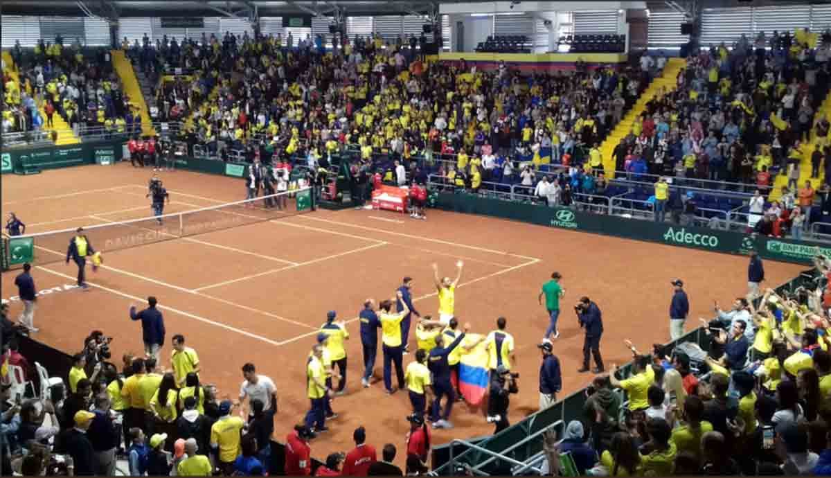 Colombia gana a Suecia y hace historia en la Copa Davis
