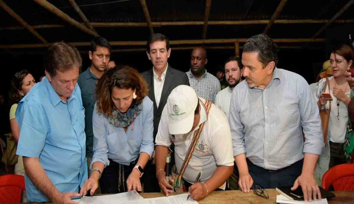 Gobierno e indígenas en el Cauca reanudaron diálogos