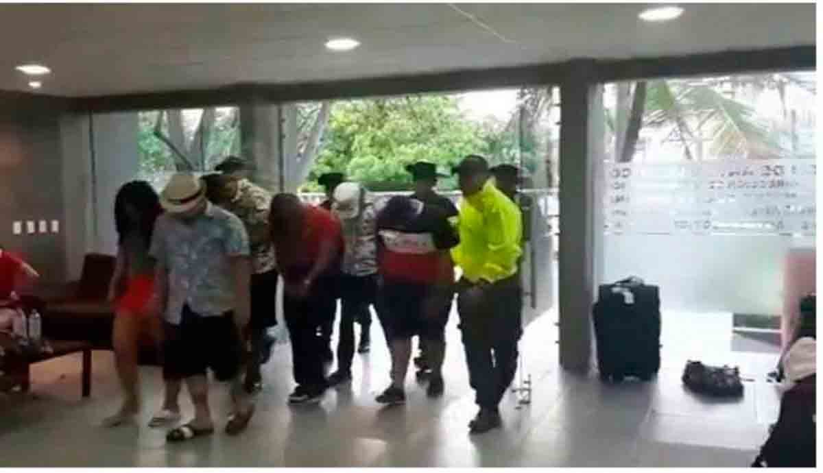 Llevaban fajas adheridas a sus cuerpos con 14 kilos de cocaína