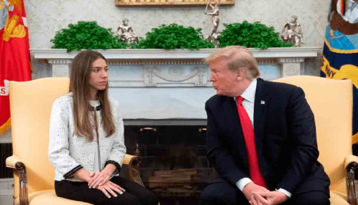 Trump recibió a la esposa de Juan Guaidó en la Casa Blanca