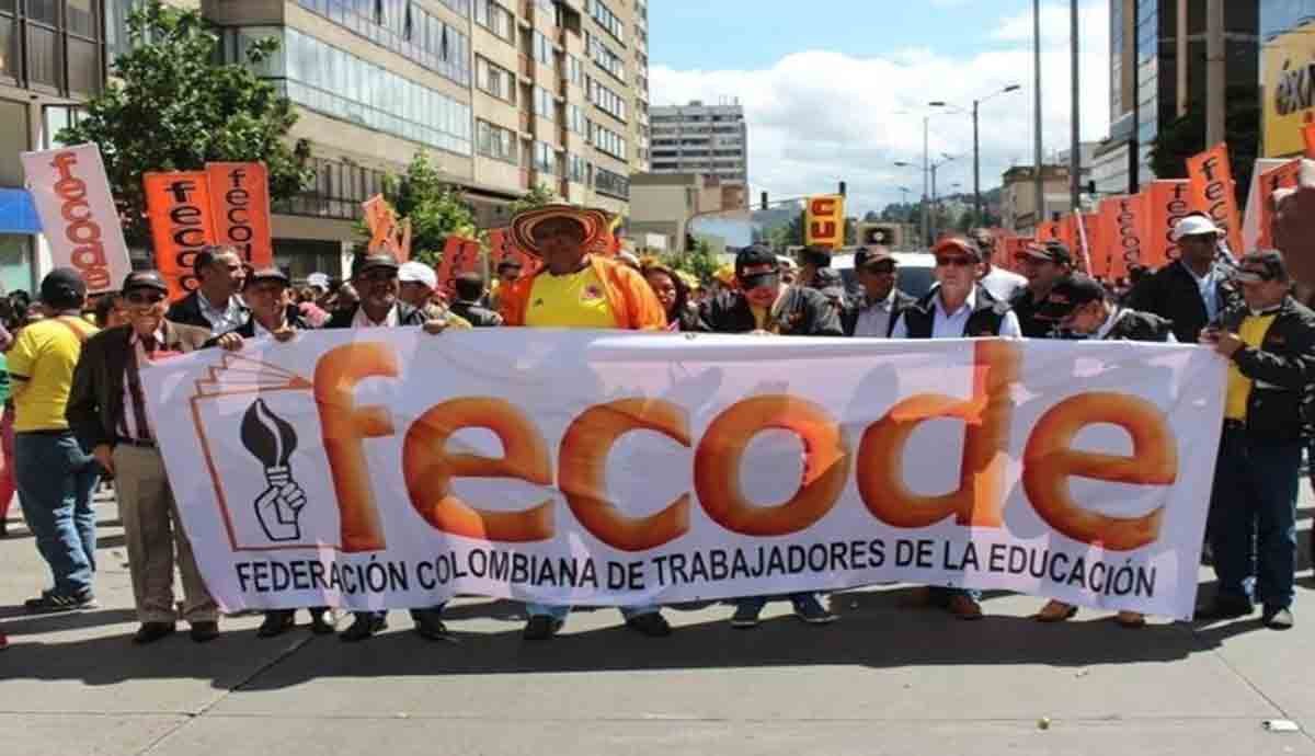 Fecode inicia cese de actividades por 48 horas