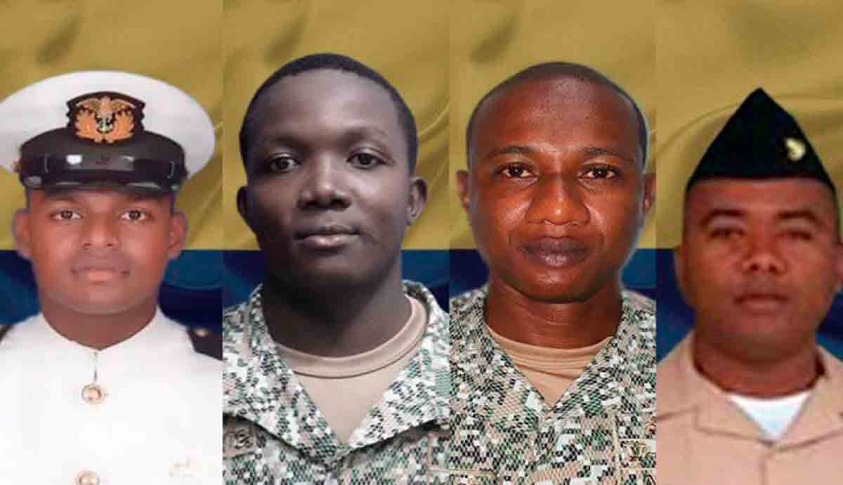 Cadáveres hallados corresponden a los militares desaparecidos en el Pacífico: Armada Nacional