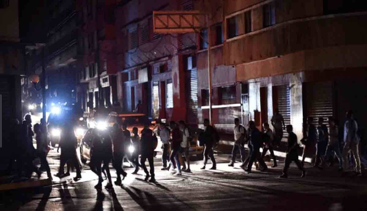 Nuevo apagón afecta a Caracas y otros 21 estados Venezuela