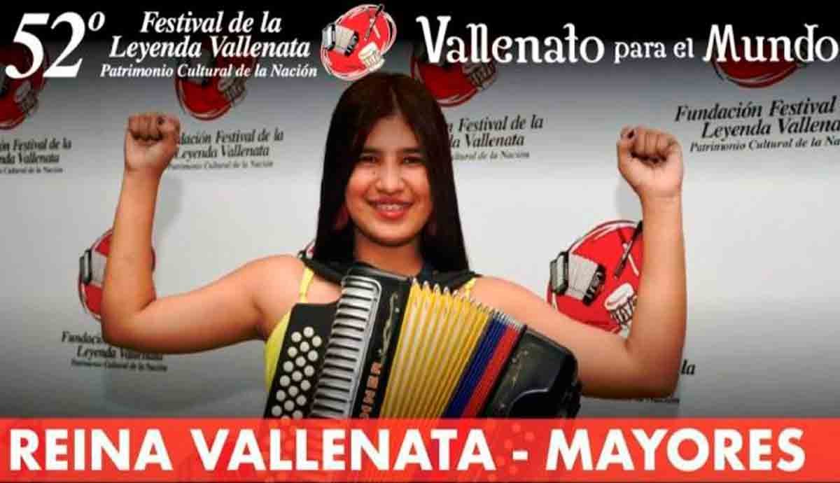 Loraine Lara de Sabanalarga, primera Reina Vallenata del Festival