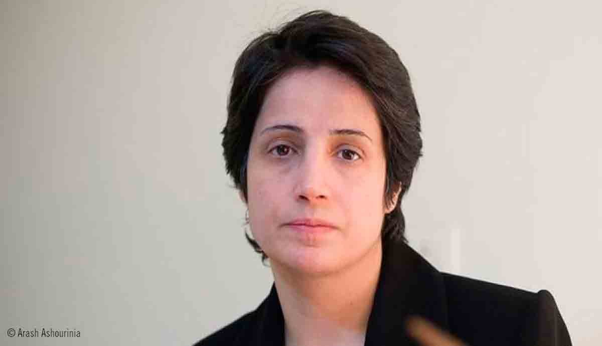 Nasrin Sotoudeh ha sido condenada por defender los derechos de las mujeres en Irán