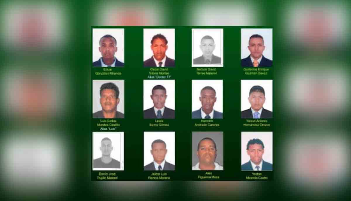 Policía Metropolitana dio a conocer a los 12 delincuentes más buscados de Cartagena