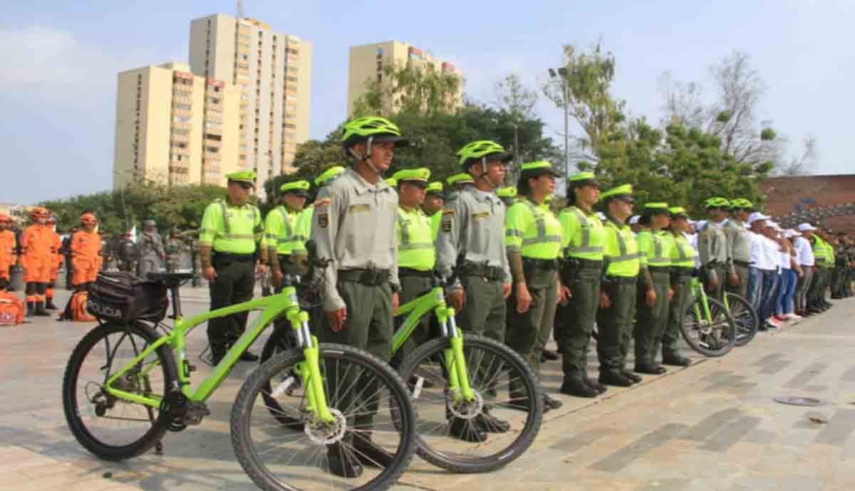 Más de 5.000 uniformados velarán por la tranquilidad durante Semana Santa en Barranquilla