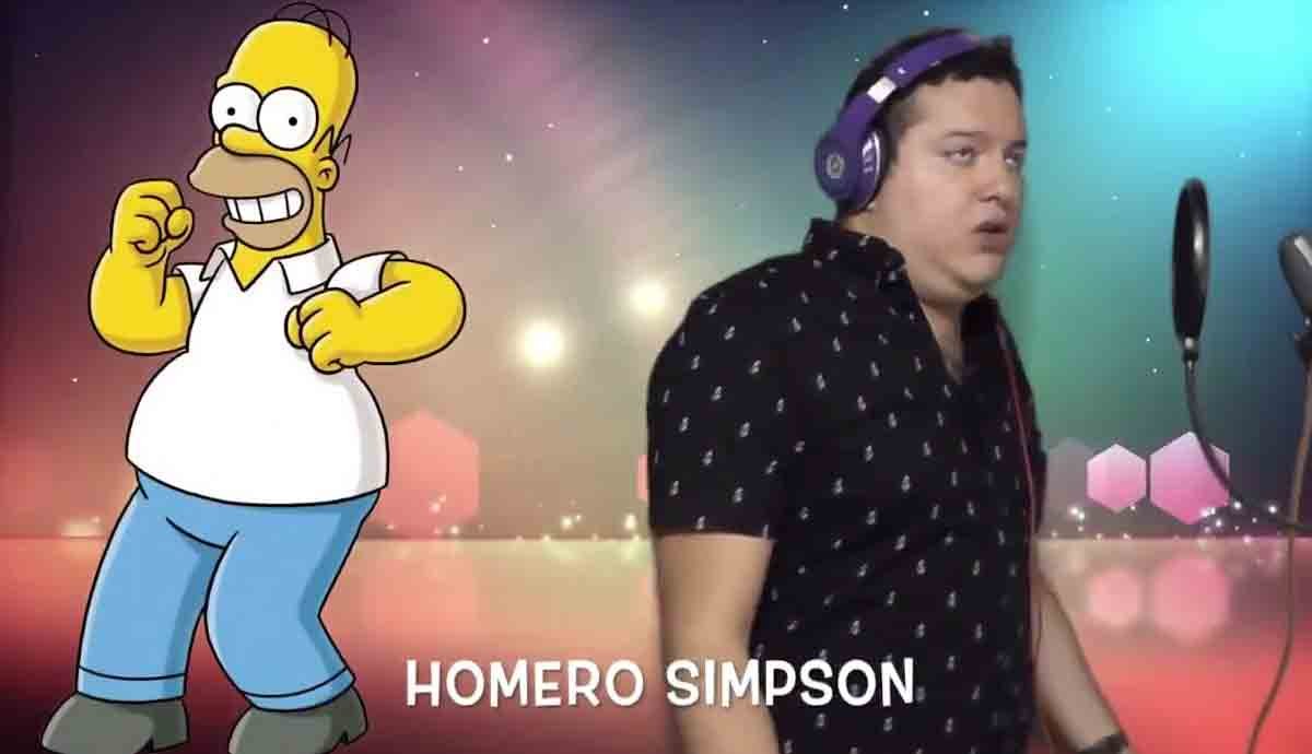 Xuxo Dom, imitador de personajes de dibujos animados, canta despacito