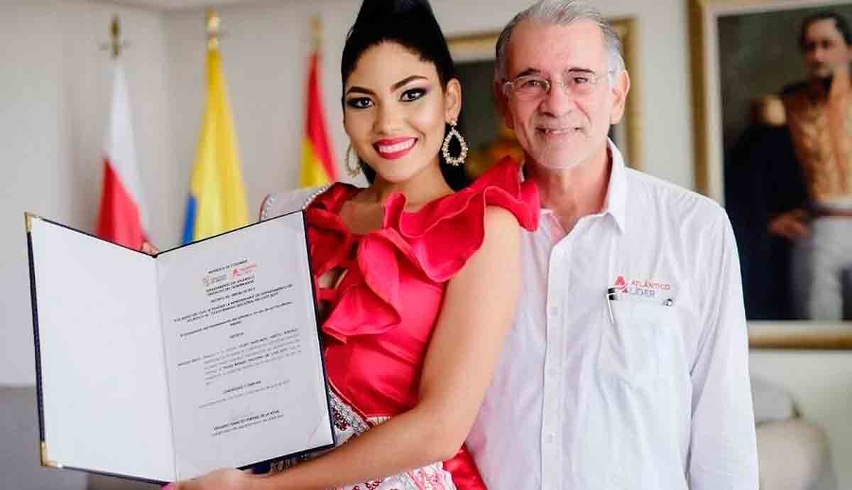 Valery Arroyo, Señorita Atlántico al Reinado Nacional del Café