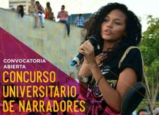 Concurso universitario de narradores orales 2019, el Caribe Cuenta