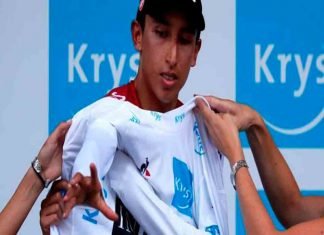 Egan Bernal, en el podio de los mejores en el Tour de Francia