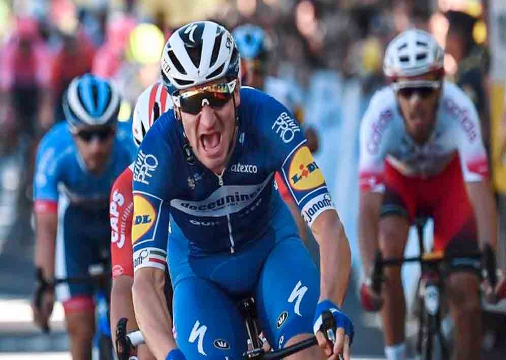 Elia Viviani se llevó la cuarta etapa del Tour de Francia