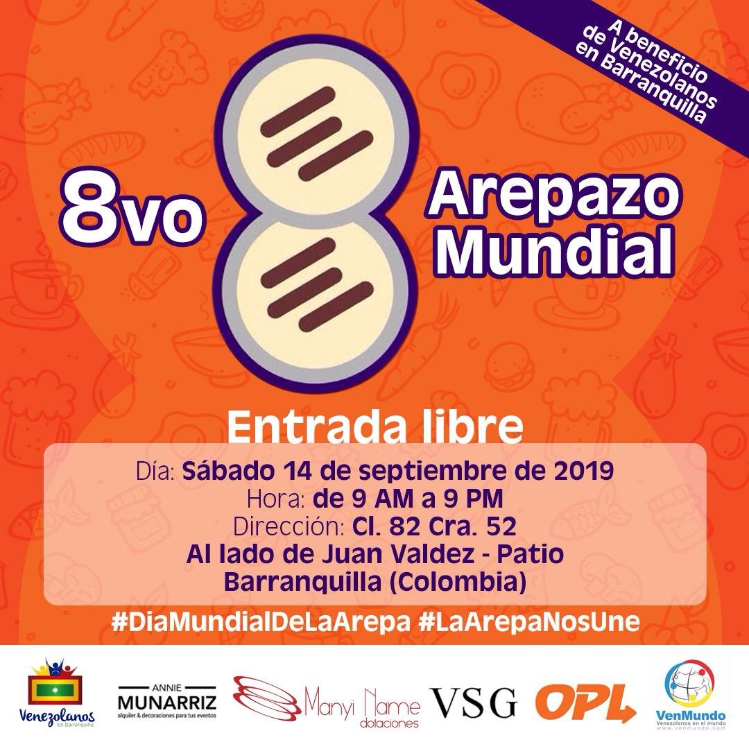 ¡Barranquilla está lista para celebrar el Día Mundial de la Arepa!