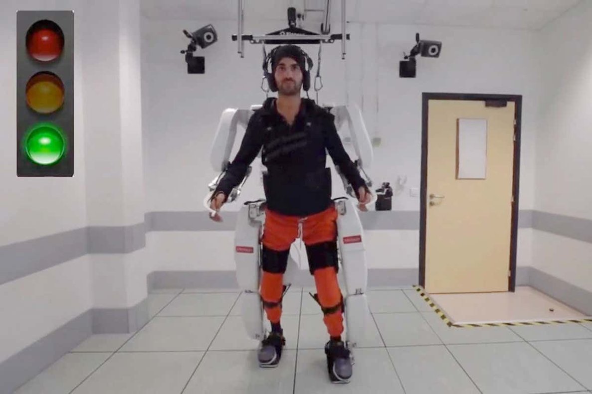 Exoesqueleto experimental, pronto al servicio de la salud