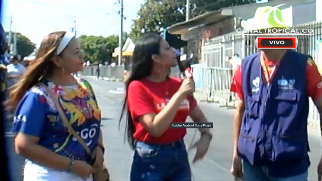 Transmision del carnaval del suroccidente