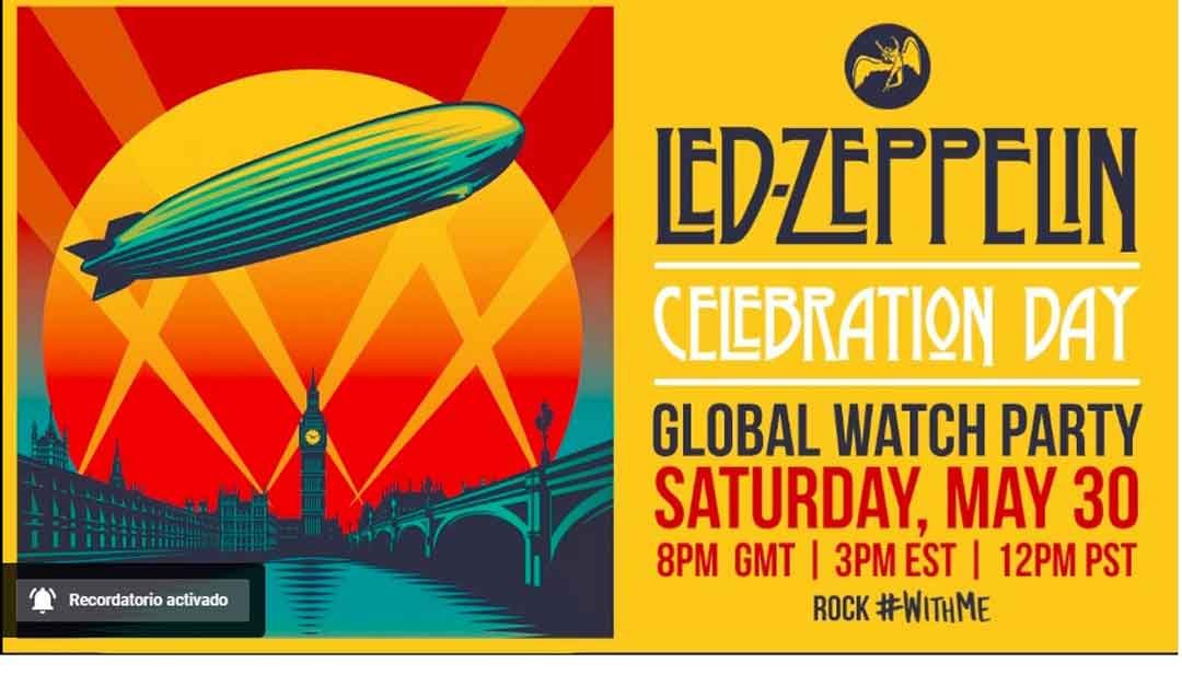 Pilas Rockeros: Led Zeppelin dará concierto en línea, gratis