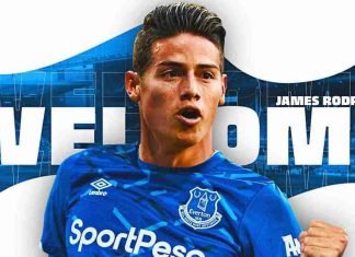 En cuestión de horas James Rodríguez será jugador del Everton de Inglaterra