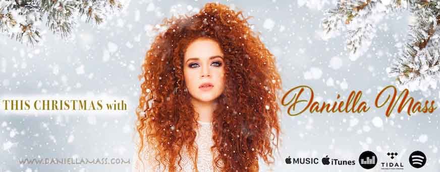 Daniella Mass presentó su primer álbum de navidad