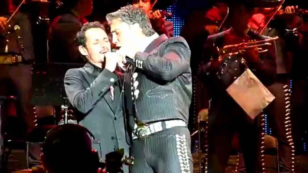 Los artistas Alejandro Fernández y Marc Anthony dieron positivo a Covid-19 durante los Latin AMAs