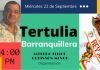 ‘Tertulia Barranquillera’, el encuentro con El actor Jaime Barbini clama porque la riqueza patrimonial de la ciudad