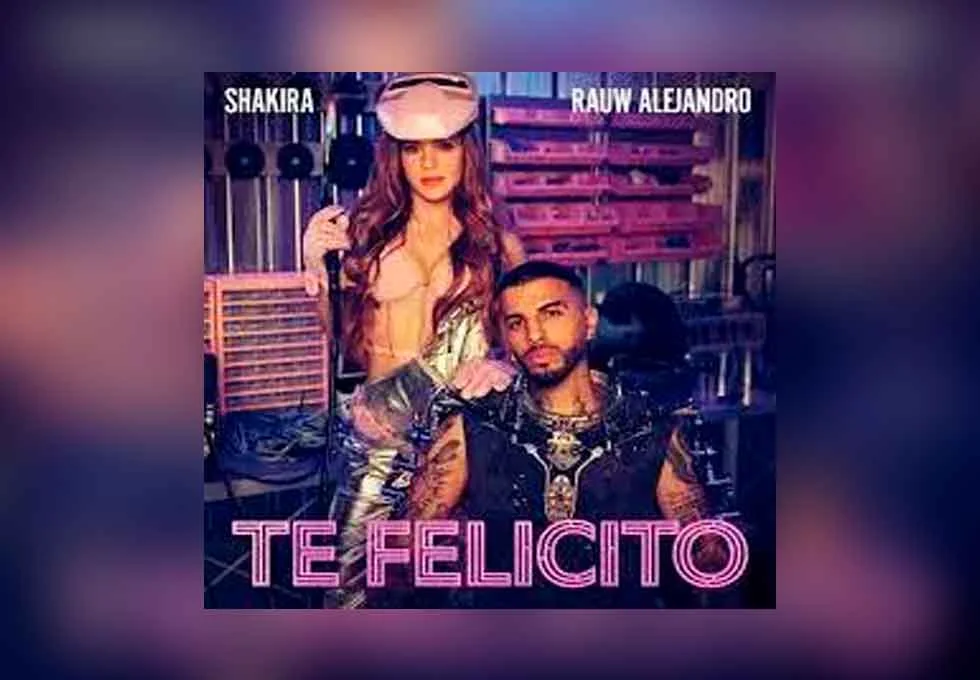 Shakira se reinventa con Raw Alejandro, ‘Te felicito’ otro reto de la barranquillera￼