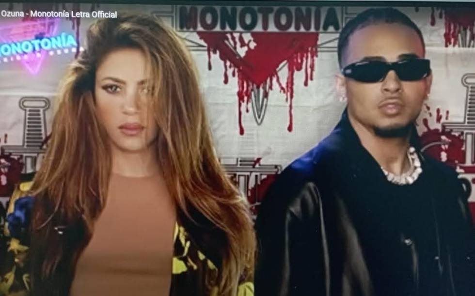 Shakira y Ozuna ya son tendencia mundial con el lanzamiento de ‘Monotonía’