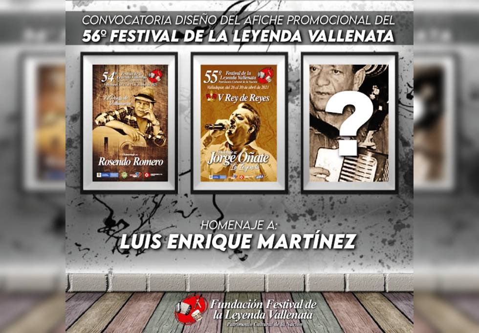 El 30 de noviembre finaliza la convocatoria para afiche promocional del 56 Festival de la Leyenda Vallenata