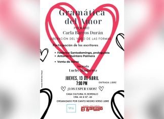 Barranquilla disfrutará del poemario ‘Gramática del Amor’