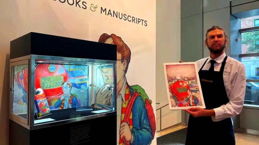 Imagen de Harry Potter y la Piedra Filosofal, se convirtió en el objeto de la saga más caro de la historia