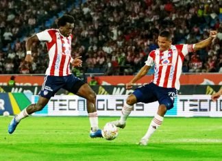 Carlos Bacca y Didier Moreno dieron el triunfo a Junior ante Boyacá Chicó