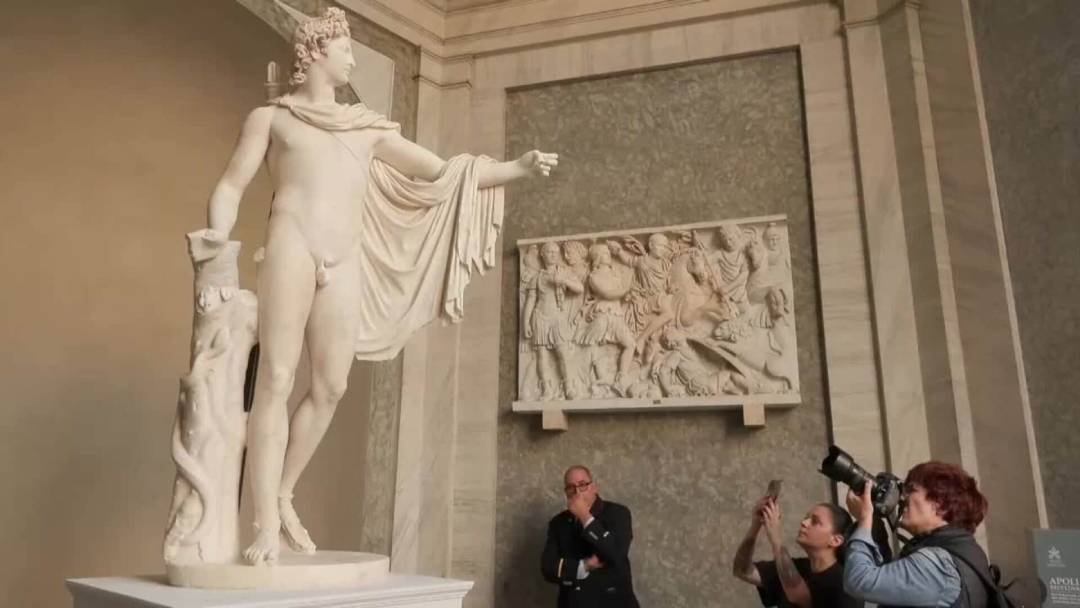 Después de cinco años de meticuloso trabajo, los Museos Vaticanos celebran la vuelta del ‘Apolo del Belvedere’