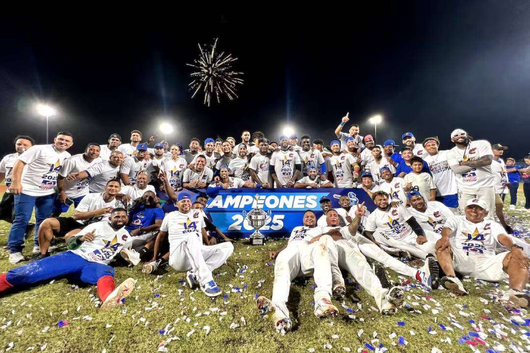 Felicitaciones a Caimanes por el bicampeonato en béisbol profesional colombiano