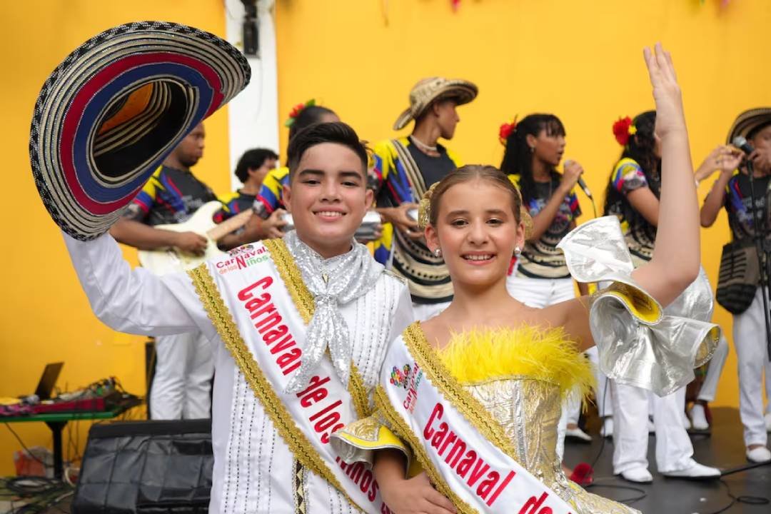 El Carnaval de los Niños 2025 abre su agenda con la magia, la alegría y el colorido del Carnaval de Barranquilla