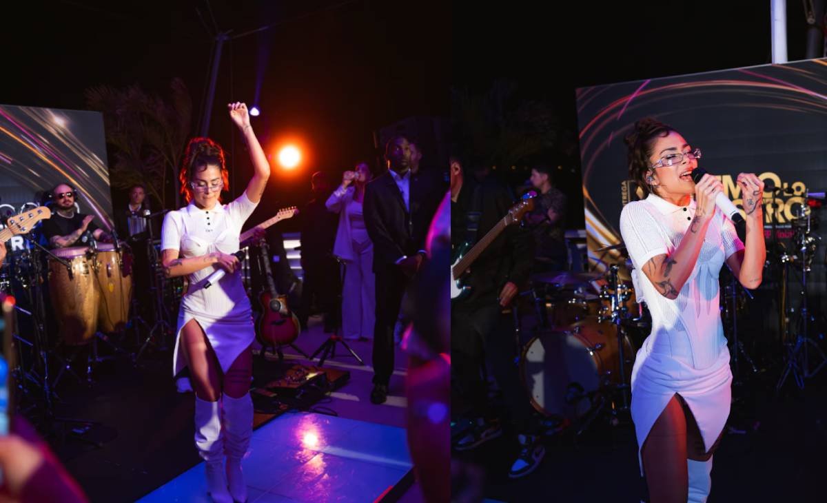 Greeicy brilló en el evento exclusivo que inauguró oficialmente las celebraciones de <em>Premio Lo Nuestro 2025</em>