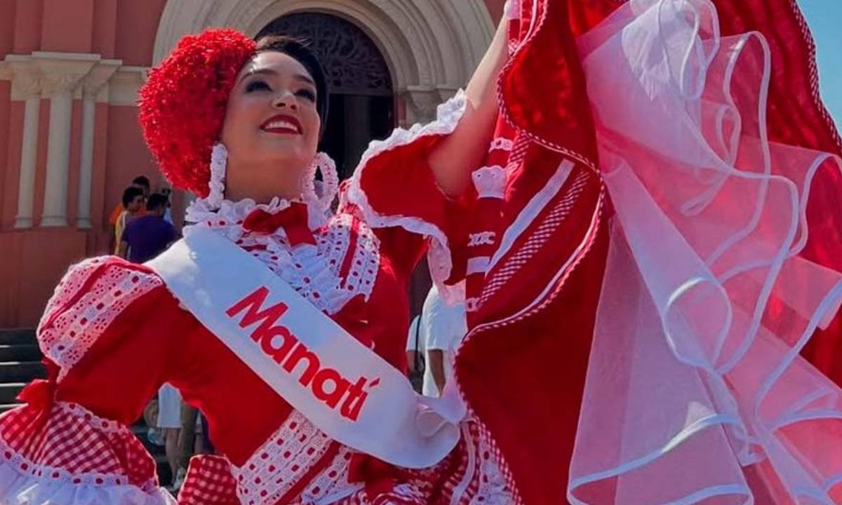 El sirenato de la cumbia tiene nueva reina, Luisa Fernanda Guerrero del municipio de Manatí fue elegida sirena departamental 2025