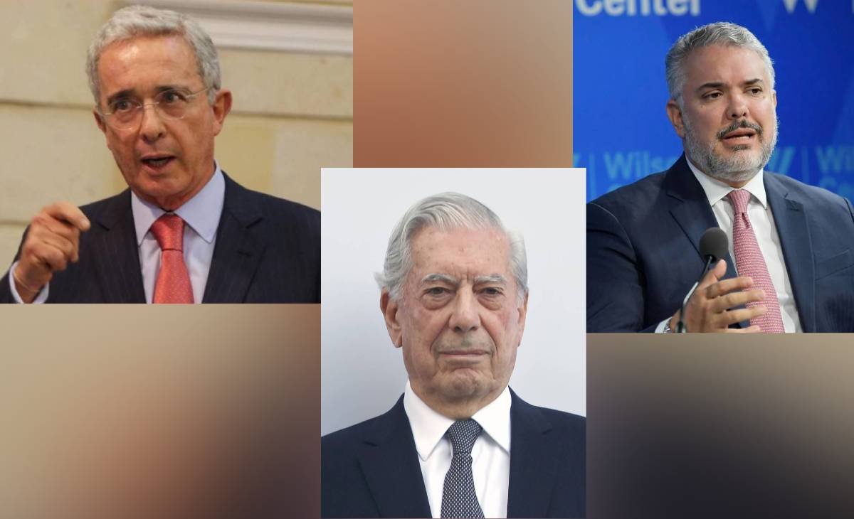 Los expresidentes colombianos Alvaro Uribe e Ivan Duque sienten enormemente la muerte del premio nobel Mario Vargas Llosa