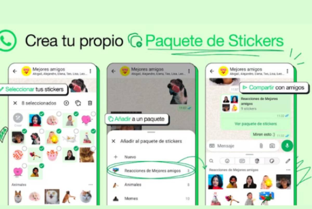 Ya puede ordenar sus stickers en carpetas, WhatsApp lanza nueva función
