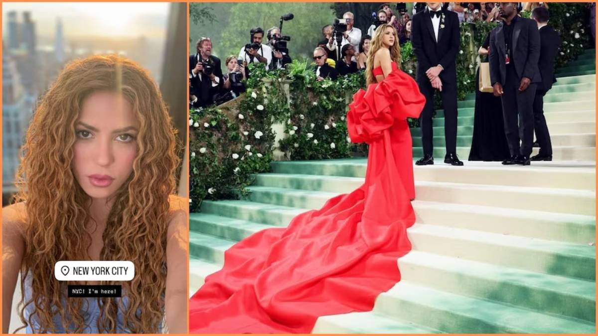 Todo apunta a que la estrella colombiana Shakira sí desfilará por la alfombra de Met Gala