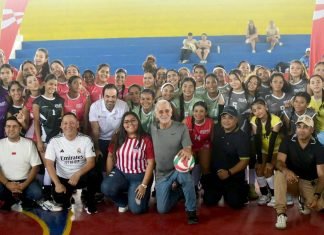 El Polideportivo de Galapa se vistió de fiesta en la inauguración de la segunda edición del torneo ‘Volea Atlántico