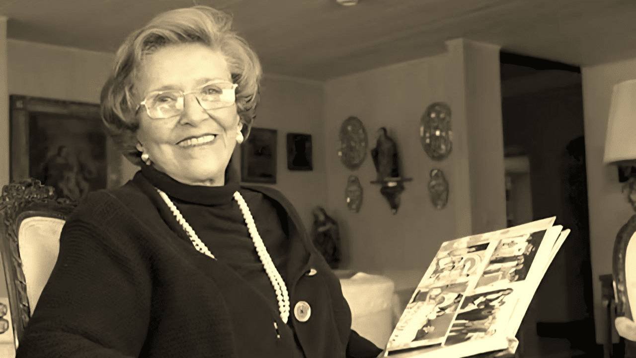 A los 93 años de edad, falleció en la ciudad de Bogotá Nydia Quintero de Balcazar