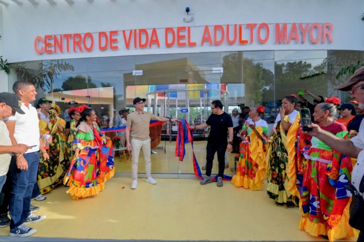 Gobernación del Magdalena sigue cumpliendo y entregó a los banqueños nuevo Centro de Vida para el Adulto Mayor