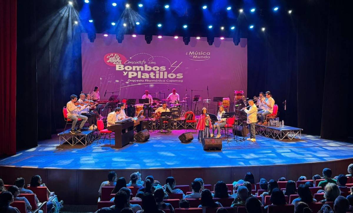 Concierto didáctico “Bombos y Platillos” llenó de magia sinfónica al Teatro Cajamag