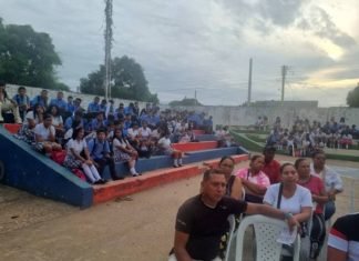 Agenda pedagógica, actividad celebrada en las instalaciones de la Institución Educativa Departamental Santa Teresa de Jesús, en el Banco, Magdalena