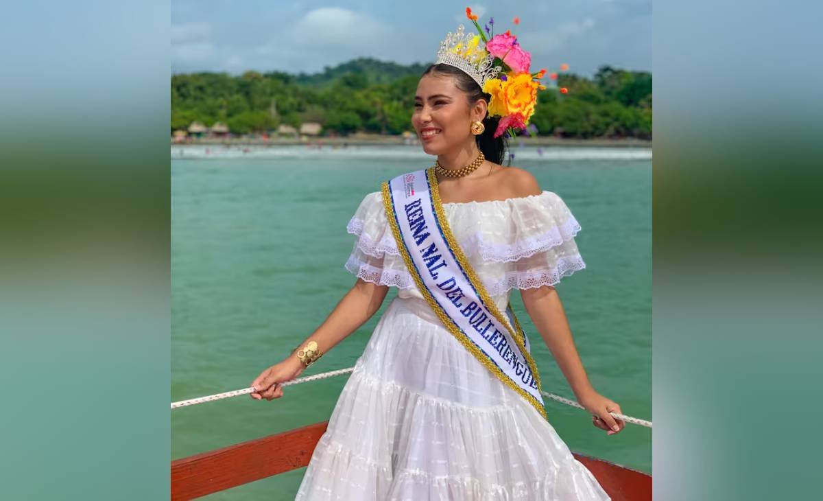 Con tan solo 18 años, Lucía Margarita Nieves Jiménez,  es la nueva reina del Festival Nacional del Bullerengue en Puerto Escondido, Córdoba